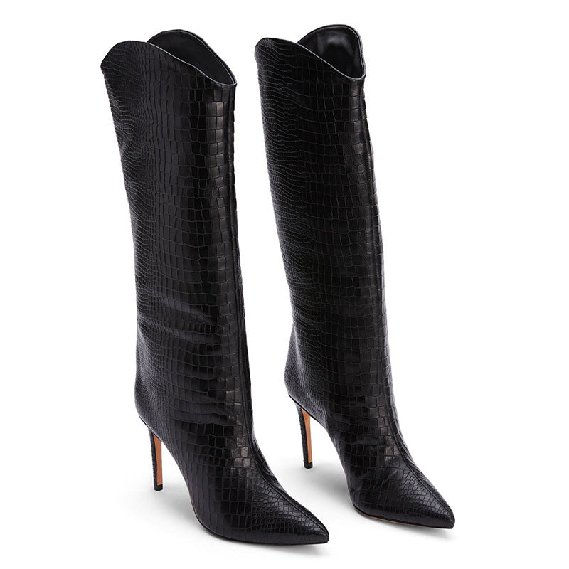 Midnight Viper Tall Boots