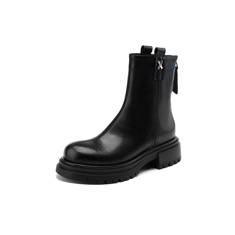 Chunky Chelsea Boots โ Black & Brown