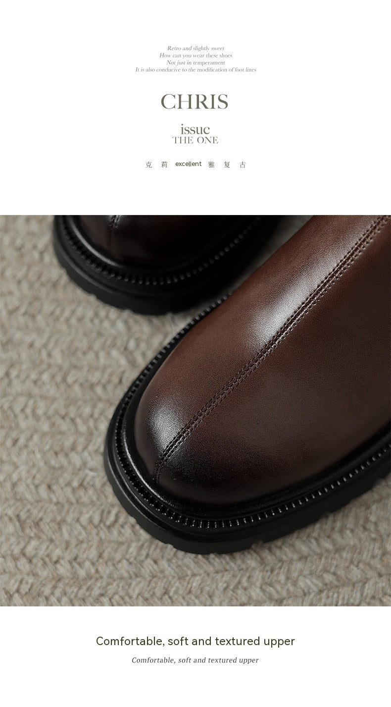 Chunky Chelsea Boots β Black & Brown