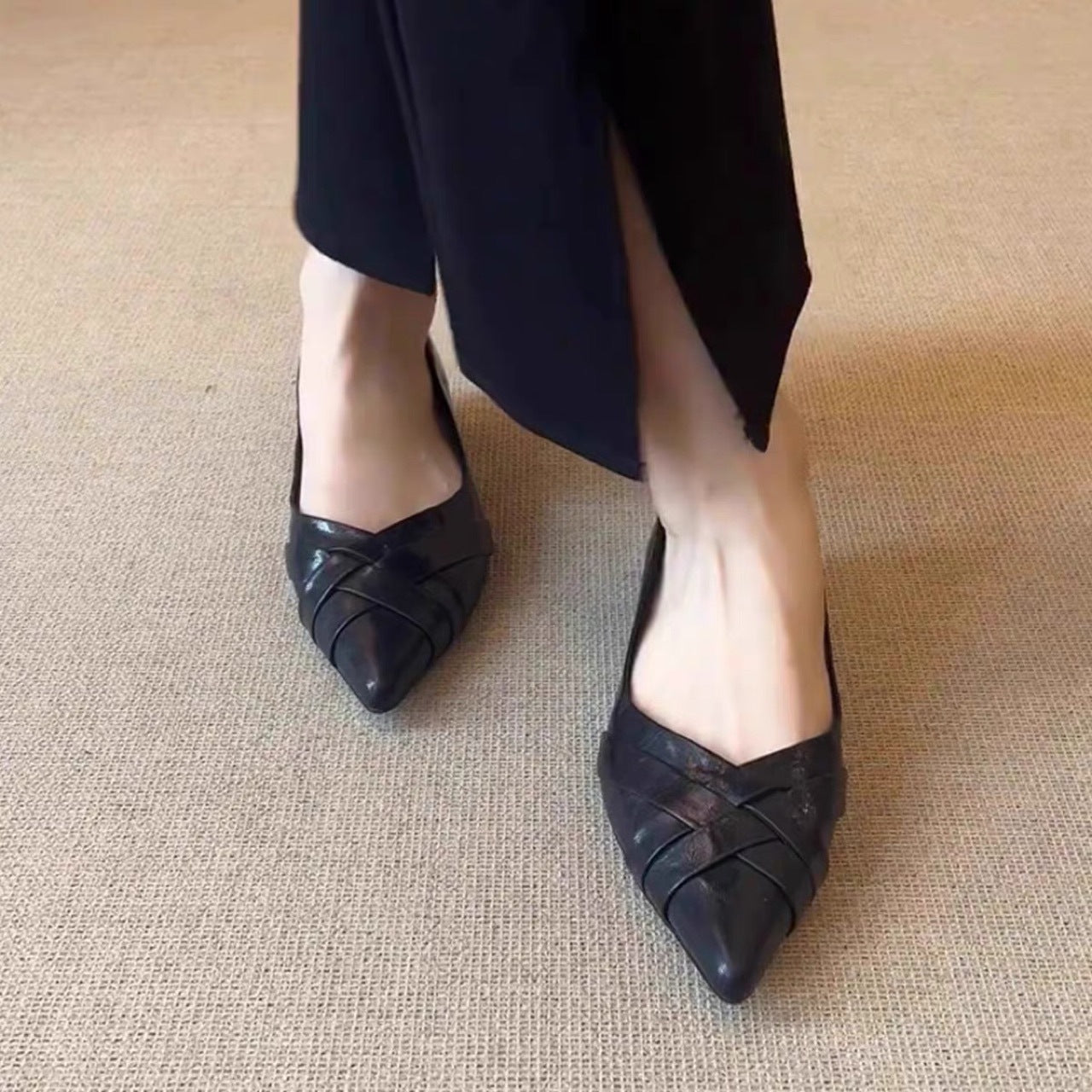 Pointed-Toe Flats