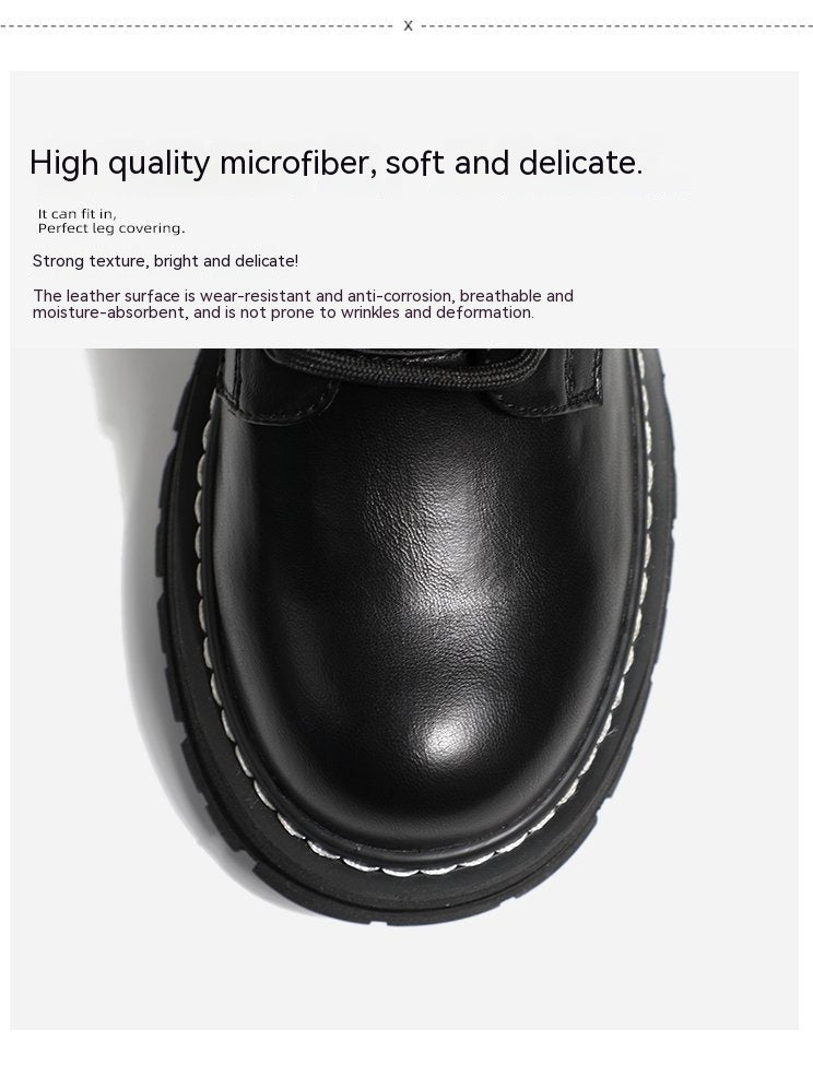 Chunky Combat Boots – Black & Brown